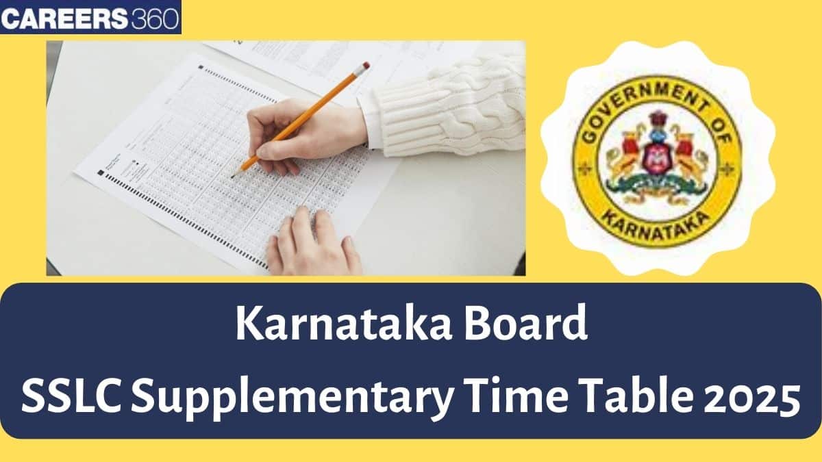 Karnataka SSLC Supplementary Time Table 2025 Out @kseab.karnataka.gov.in; 10th Supply Exam Dates